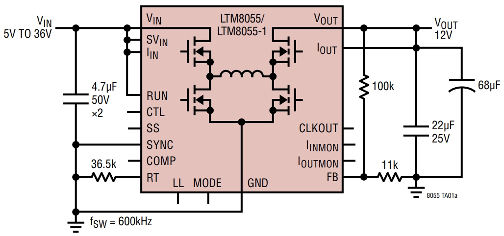LTM8055EY PBF